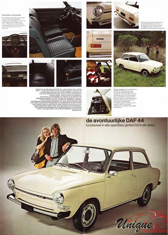 1972 DAF 44 Brochure Page 2
